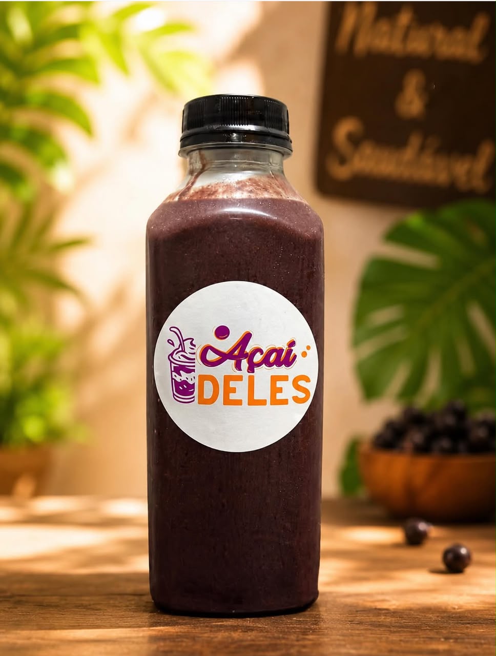 Garrafa de Açaí Deles